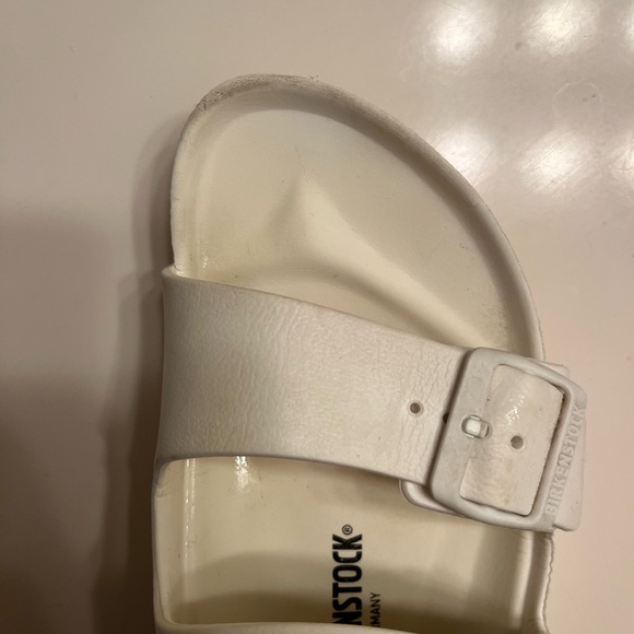 Birkenstock Arizona Essentials in White - Picture 7 of 13